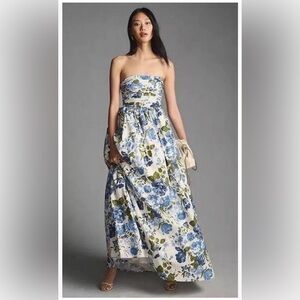 New Reformation Kastoria Dress in Lucca Floral Print Size 8 - NWOT